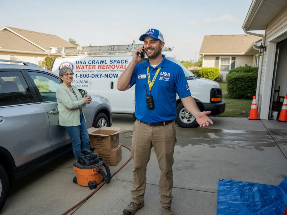 Crawl Space Water Removal Goose Lake, IA FAQs